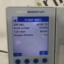 Baxter Sigma Spectrum 6.05.13 without Battery Infusion Pump - 379773