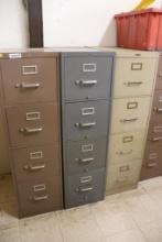 (3) HON METAL FILING CABINETS