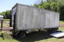 Vintage storage trailer