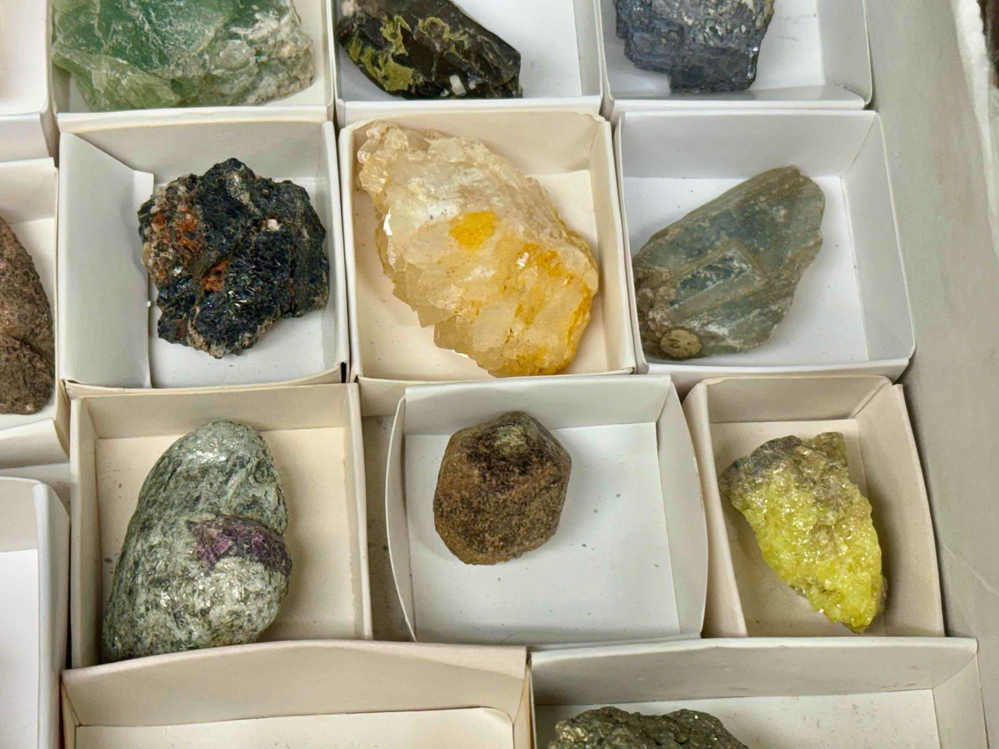 Box of Assorted Mineral Specimens