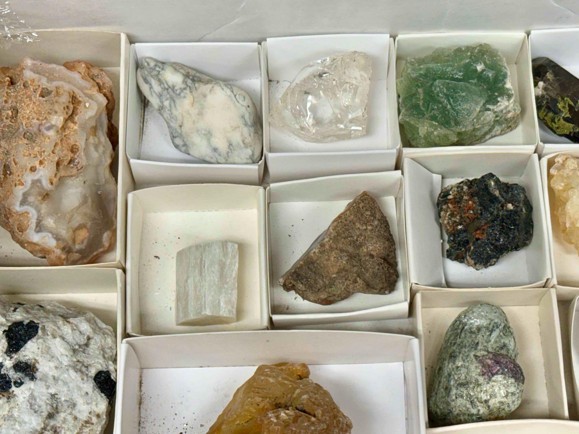 Box of Assorted Mineral Specimens