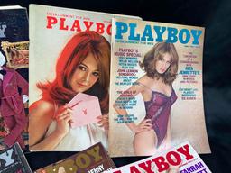 18 Vintage Playboy Magazines 1970s-1990s Centerfolds