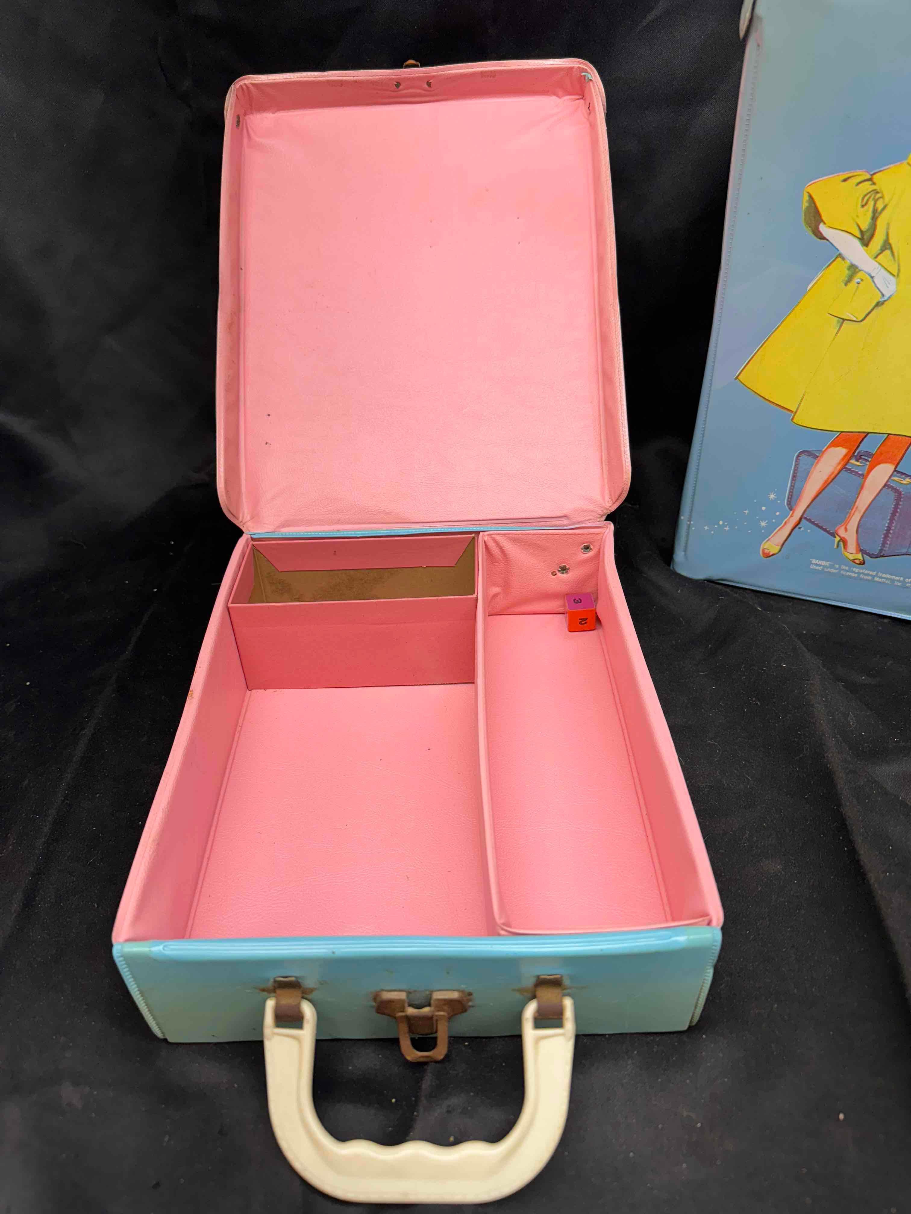 Vintage 1960s Barbie Cases and Penny Brite Doll