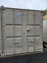 40ft Aztec shipping container - Aluminum Swing out doors wood floors