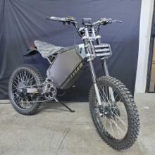 3000 Watt eBike Bike Crafts electric dirtbike with charger 2 keys and access bottom row LED lights
