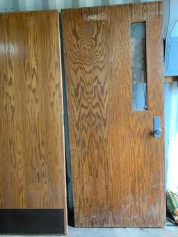 Wood Doors with Windows