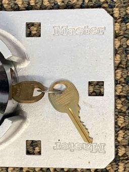 Master Lock with Keys
