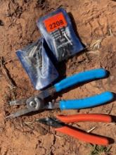 snap ring pliers and small pliers