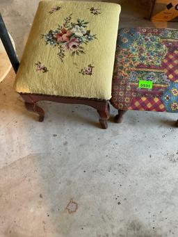 vintage footstool