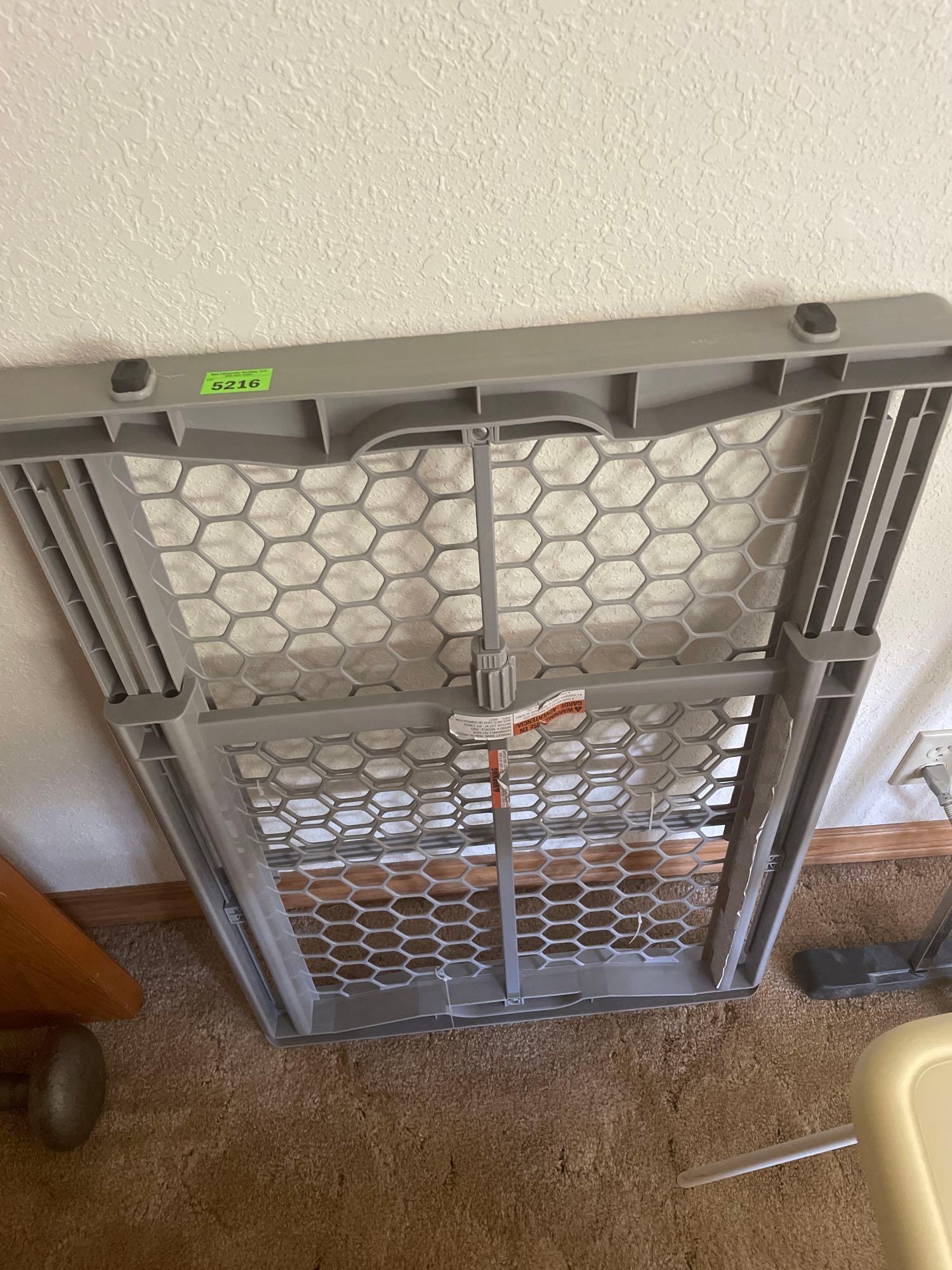 tv tray; metal rack; safety gate