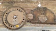 Ford fe block flywheel and cover