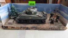 Model Tank and Soldiers