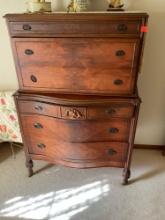 antique wooden dresser