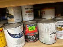 Misc paint and wood finishing supplies