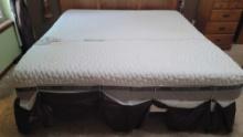 electric adjustable bed, dual side