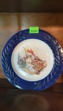 colonial collectible plate