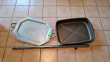 Platter and pan