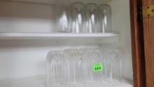lot of glass cups