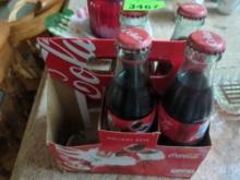 collectible coca cola bottles.