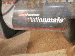 Coleman Powerhouse "InflationMate" air compressor. Used.