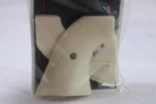 One set of Ajax Beretta Stampede ivory polymer grips