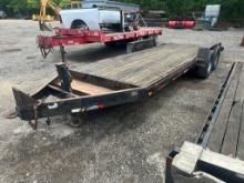 2001 CLEVELAND 20’ EQUIPMENT TRAILER