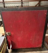 Metal cabinet w/contents
