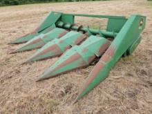 JD 444 corn head, 4 row, 38"