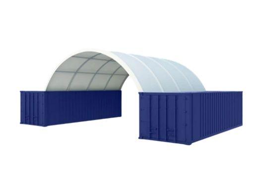 Golden Mountain Dome Container Shelter