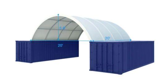 Golden Mountain Dome Container Shelter