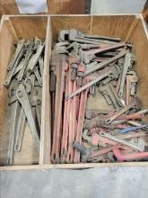 Bin#1 - Assorted Pipe Wrenches