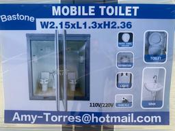 Bastone 110V Portable Toilets with Double Close Stools