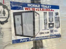 Bastone 110V Portable Toilet with Shower
