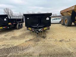 2024 Nexhaul 7x14 15K GVW Electric Dump Trailer