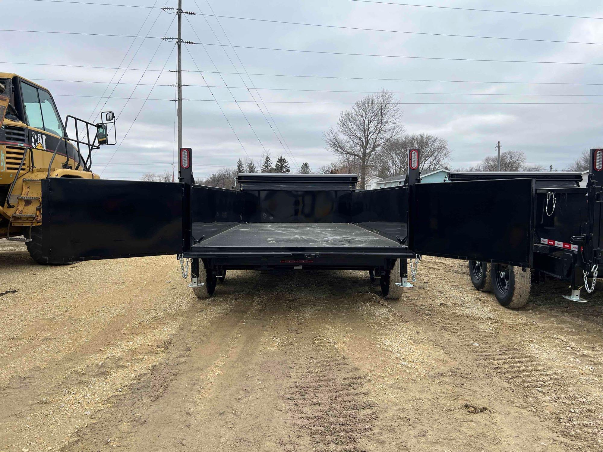 2024 Nexhaul 7x14 15K GVW Electric Dump Trailer