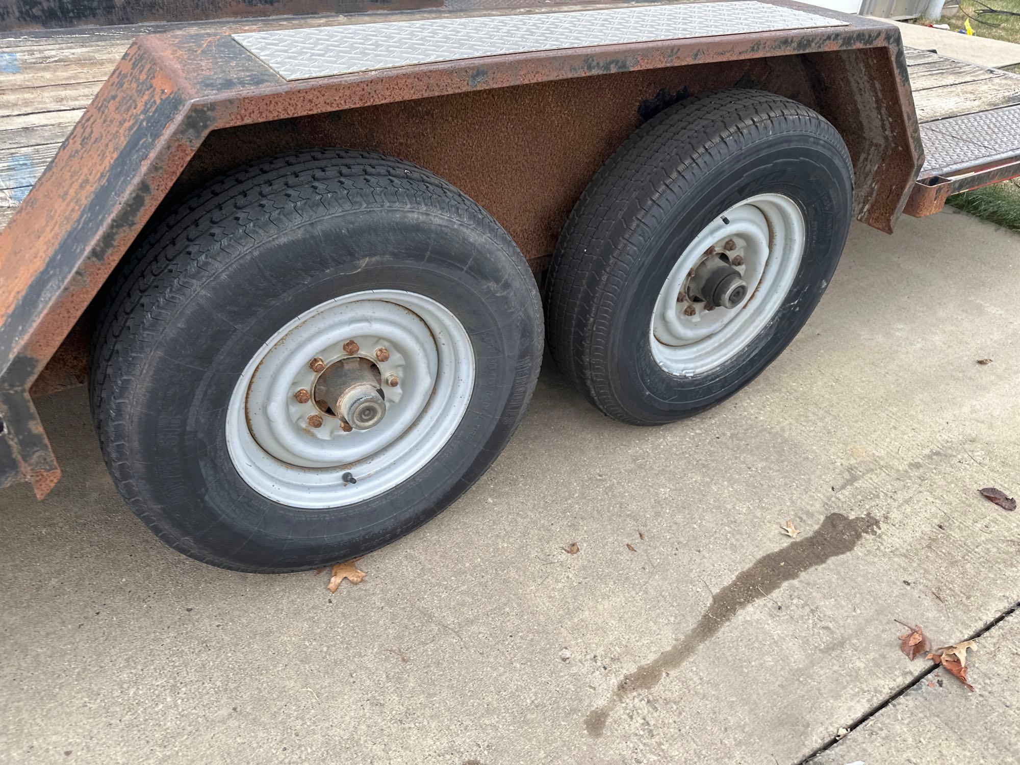 1999 26' Stokes Tandem Axle Trailer