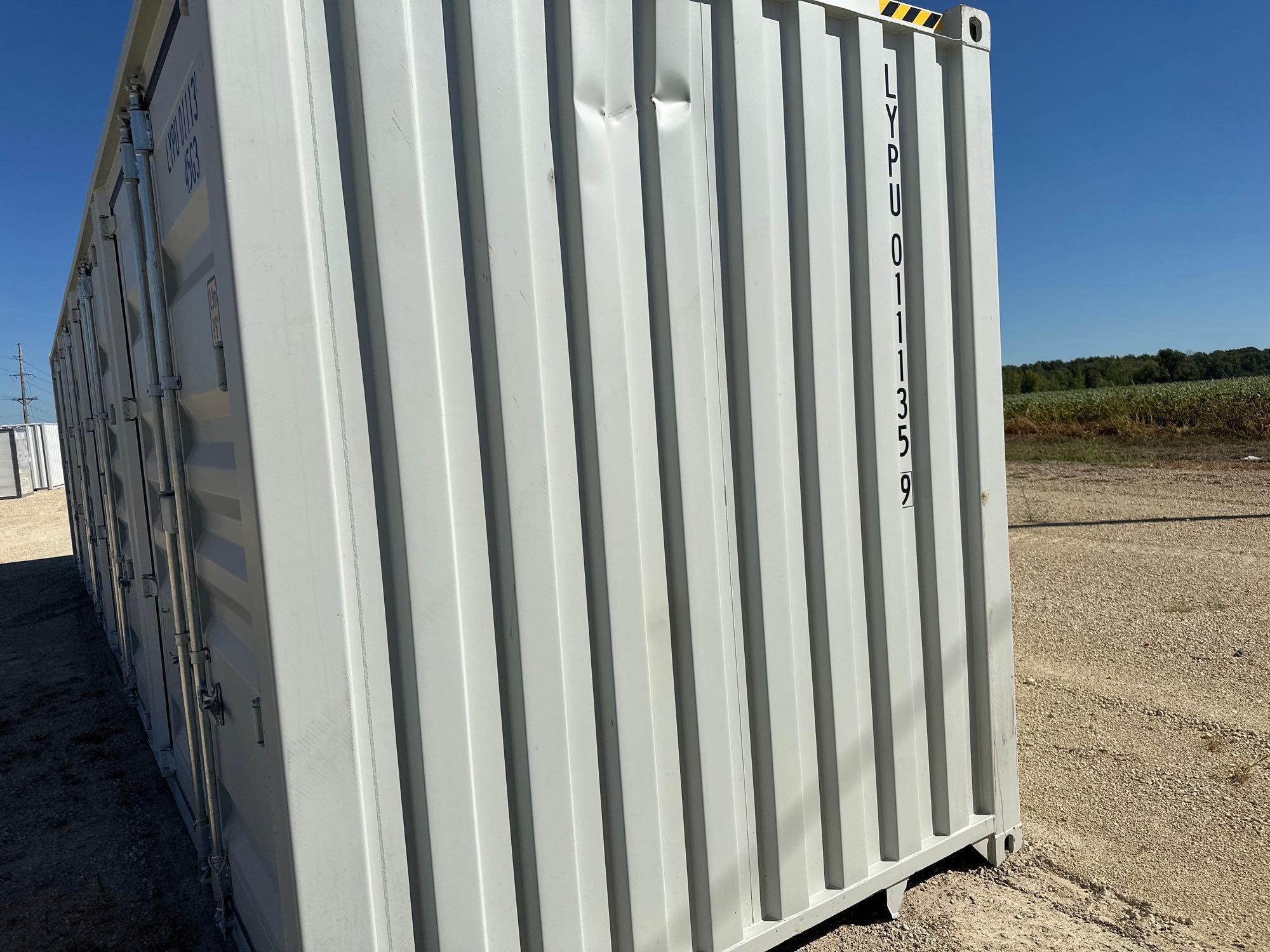 40' High Cube Multi-Door Shipping Container