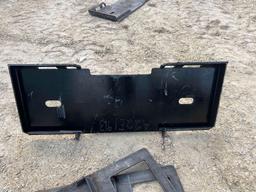 Kit Containers Skid Steer 2in Hitch Receiver