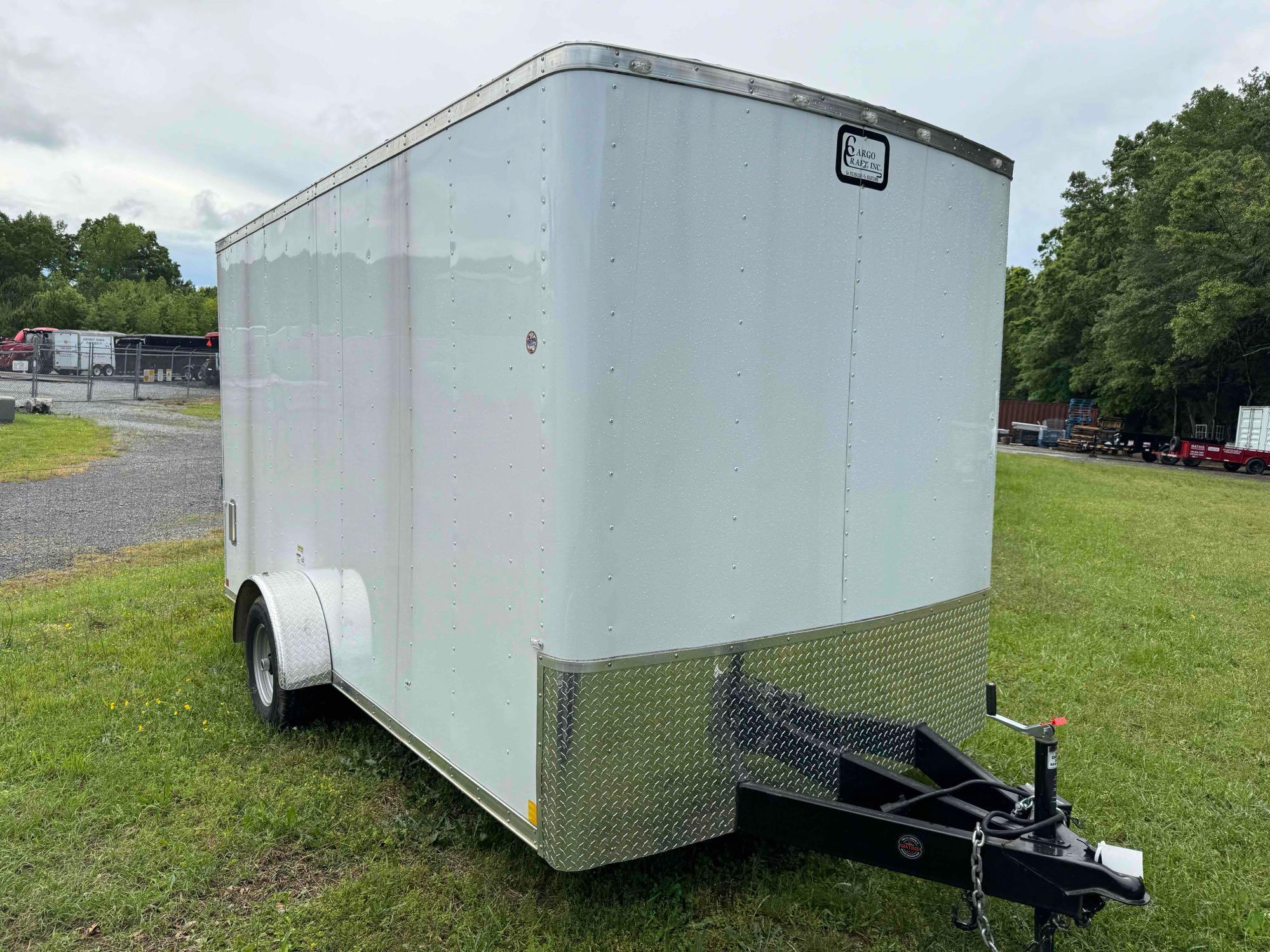 2022 Cargo Craft Trailer, VIN # 4D6EB1419NA047871