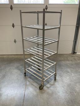 Aluminum Storage Rack on Caster