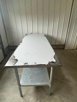 Stainless Steel Prep Table (# 1 )