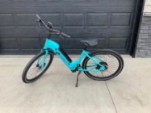 E Dash Serfas New E-Bike Medium Hydraulic Brakes Summer Blue 48V 13.6AH 500W