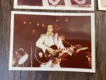 Authentic Elvis Concert Photographs