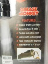 Grease Monkey Telescopic Flashlight, New