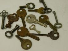 Bag Misc. Keys, 14 Pieces