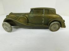 Bank, 1937 Rolls Royce, Community Federal, One Wheel Missing, 7" x 3"