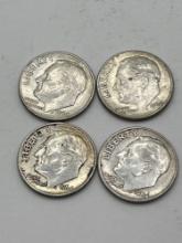 Dime, 4 Total, 1964