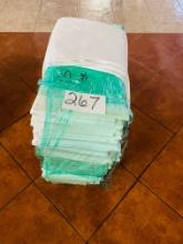 LOT OF WHITE TABLECLOTHS 85 X 85