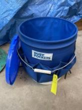 5-Gal Bucket w/ Busy Pockets Tool Organization System