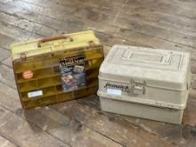 Plano over & under & Fenwick wide boy 5.5 plastic tackle boxes